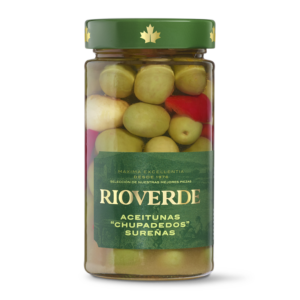 Aceitunas sureñas chupadedos